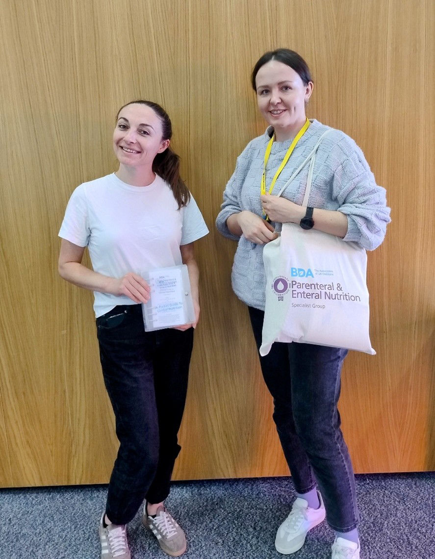 Lucy Freeman, Homerton University Hospital and Anita Sawczuk, Wexham Park Hospital.